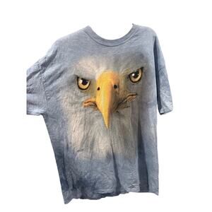 The Mountain Eagle Face Classic Cotton T-Shirt - 2XL